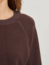 Ziggy Inside Out Sweatshirt in Cocoa Powder
