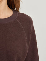Ziggy Inside Out Sweatshirt in Cocoa Powder