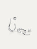 Colette Small Hoops in Silver