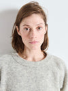 Vitow Knit Jumper in Gris Clair Chine
