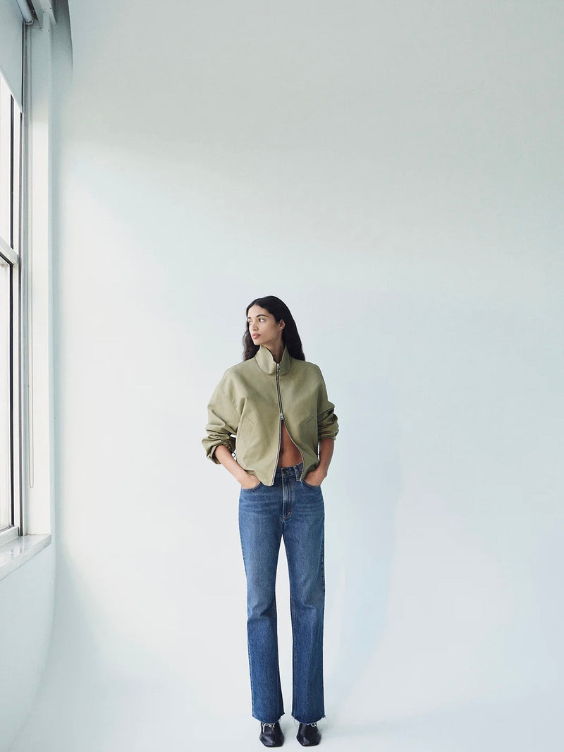 Leena Bootcut jean in Placebo