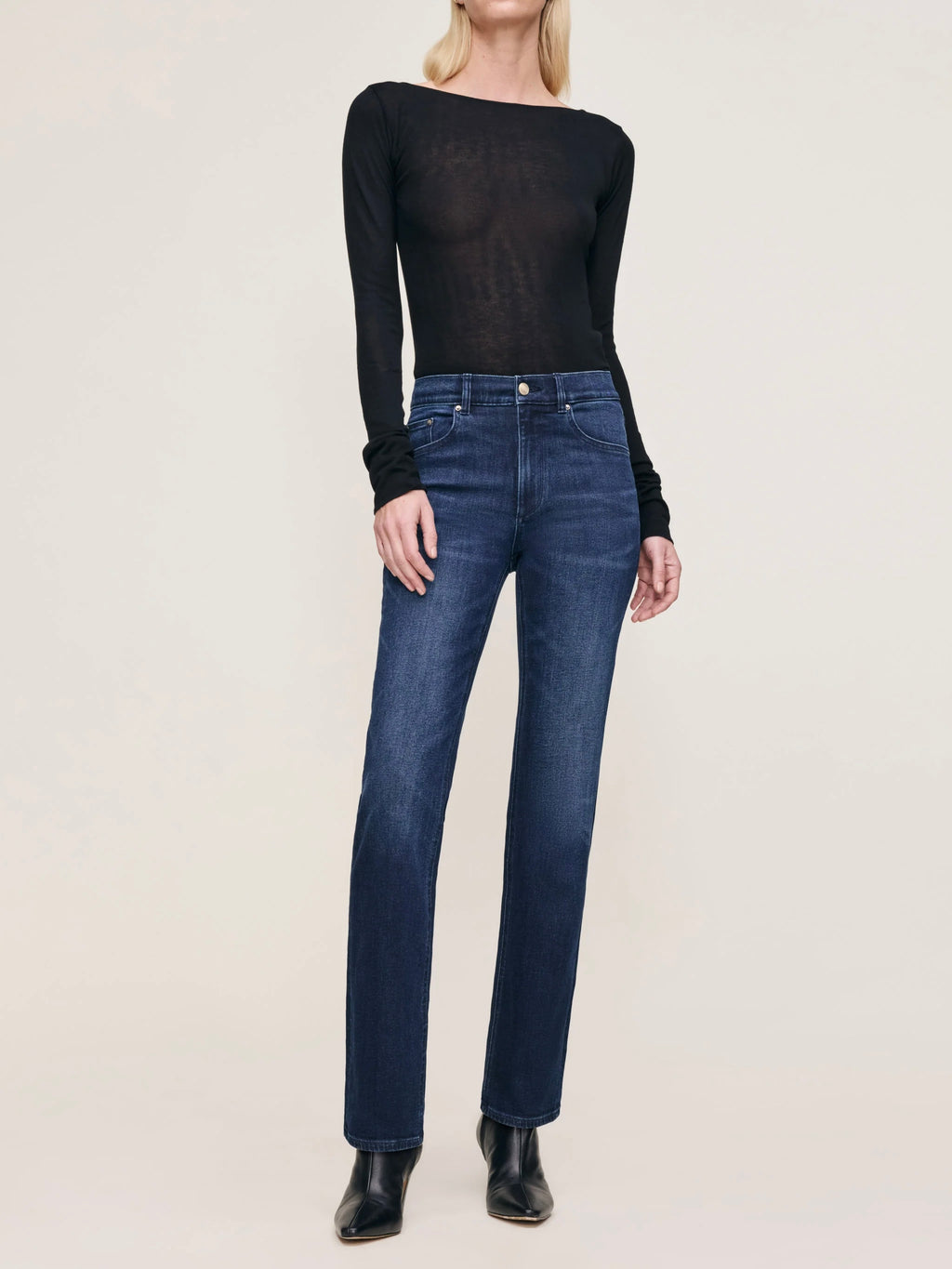 Patti Straight Leg in Blue Cave