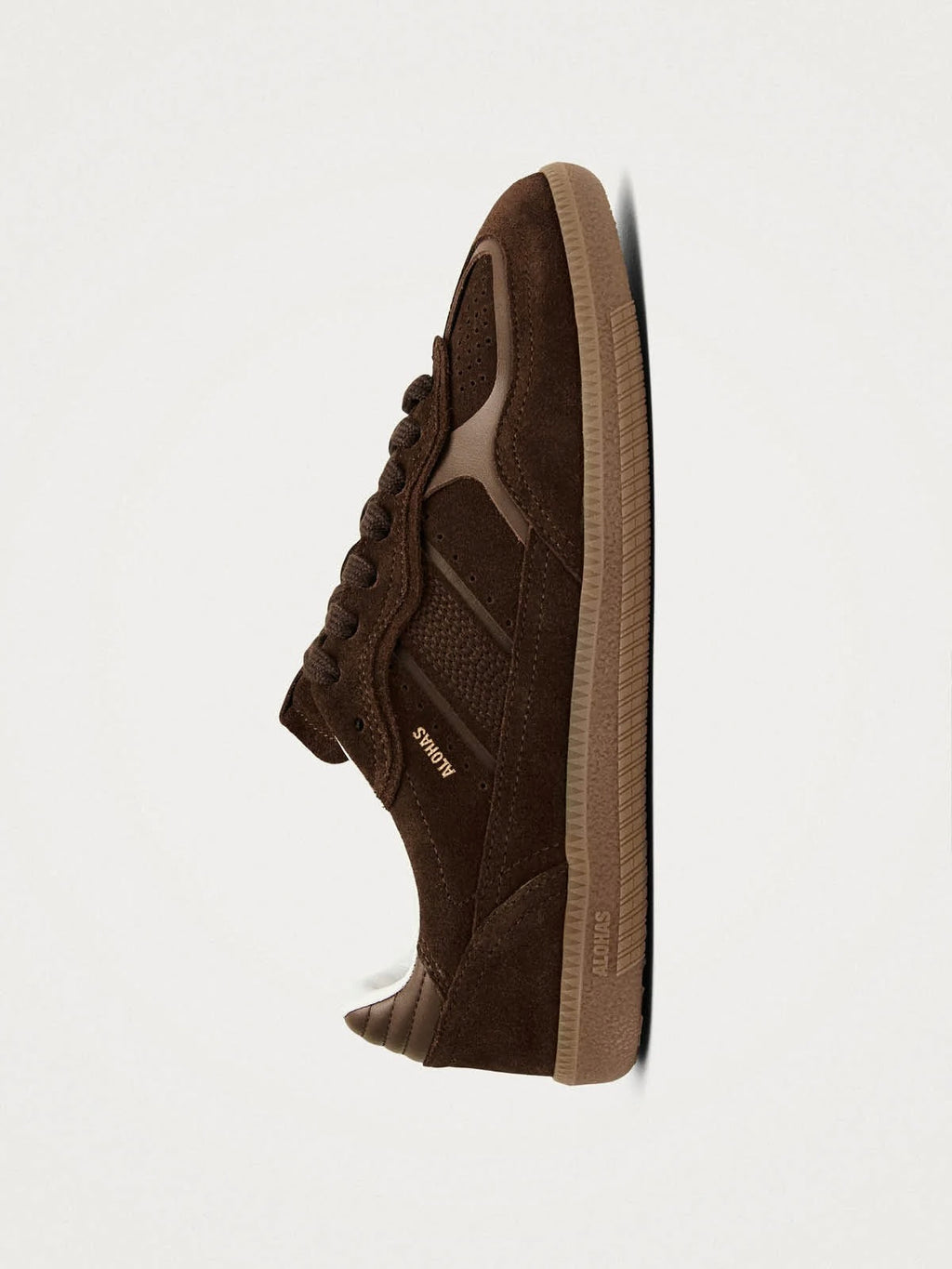 Rife Leather Sneakers in Brown