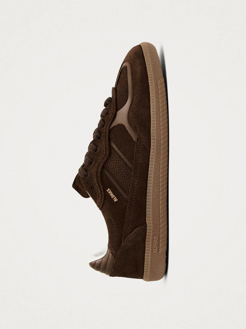 Rife Leather Sneakers in Brown