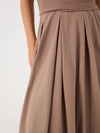 Balloon Skirt in Taupe
