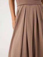 Balloon Skirt in Taupe