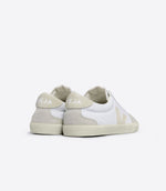 Volley Canvas Shoe in White Pierre