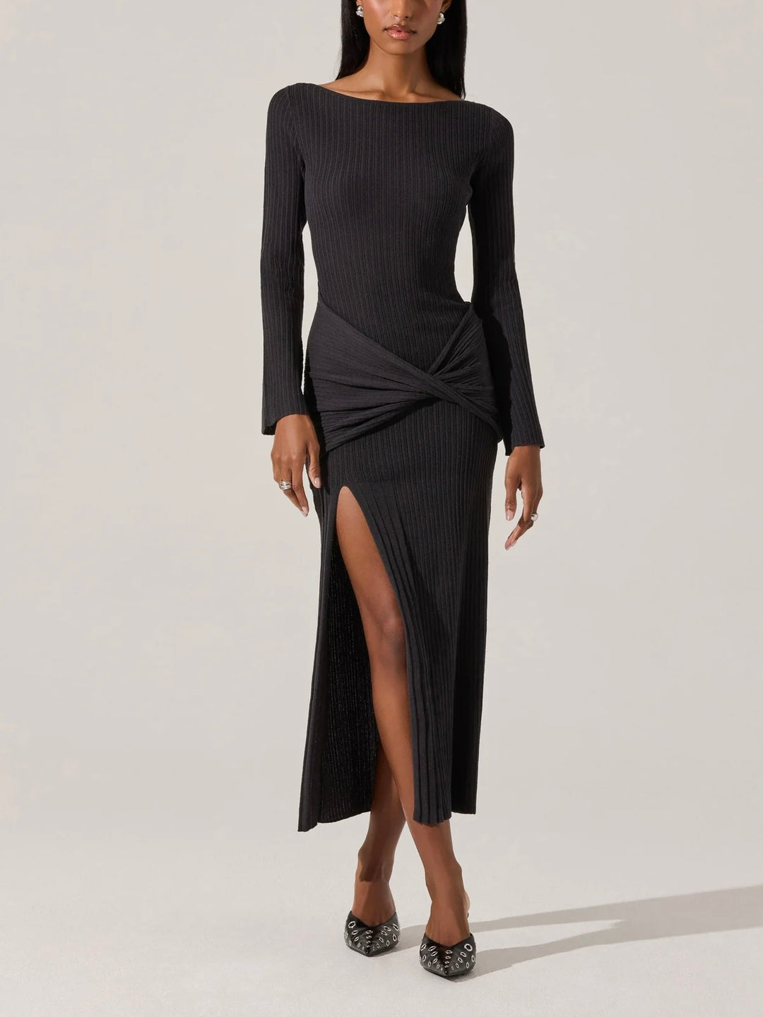 shades of grey dresses A-Line Tulle Long Prom Dresses, Off the Shoulder Evening Dresses US 14 / Picture Color main image 1