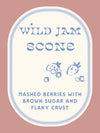 Wild Jam Scone Petite Boxed Ceramic Candle