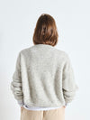 Vitow Knit Jumper in Gris Clair Chine