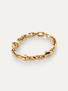 Art Heart Chain Bracelet in Gold