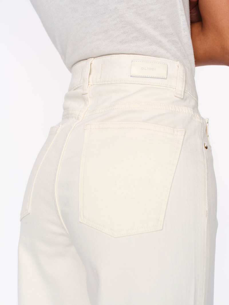 Hepburn Wide Leg in Eggshell