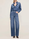 Hepburn Wide Leg in Delray