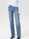Harper Straight Jean in Forum (Stretch)