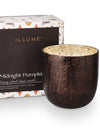 Midnight Pumpkin Large Boxed Crackle Glass Candle