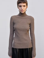 Bob Knit Blouse in Earth