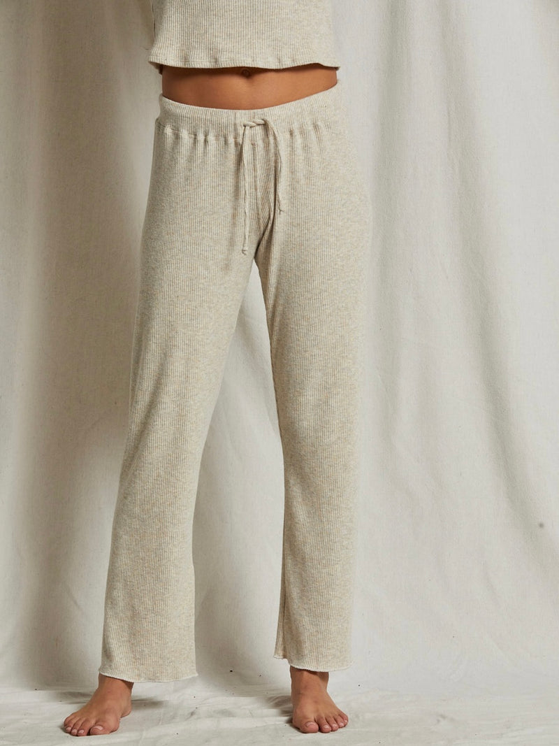 Leann Sweater Rib Straight Leg Pant