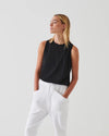 Iconic Boyfriend Tank in Black
