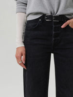 Annina High Rise Wide Leg 33" in Raine