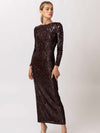 Chelsea Sequins Maxi Dress