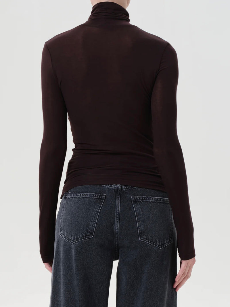 Pascale Turtleneck in Root