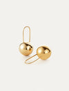 Celeste Mega Earrings in High Polish Gold