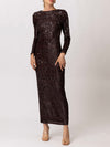 Chelsea Sequins Maxi Dress