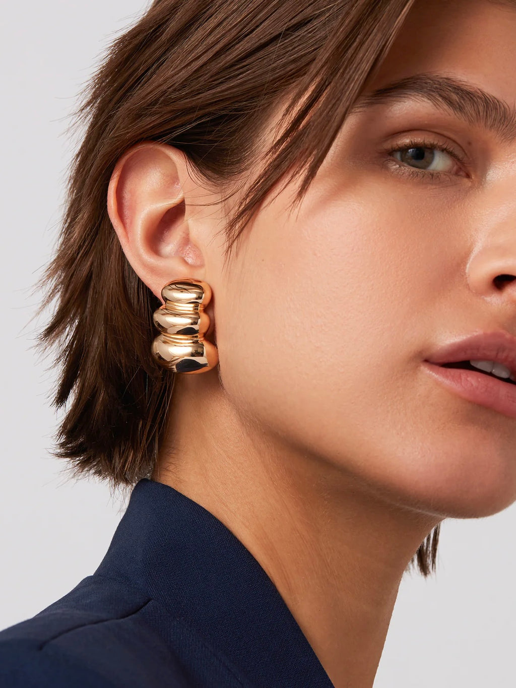 Non-Stop Earrings in Gold