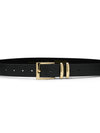 Avery Leather Belt in Black