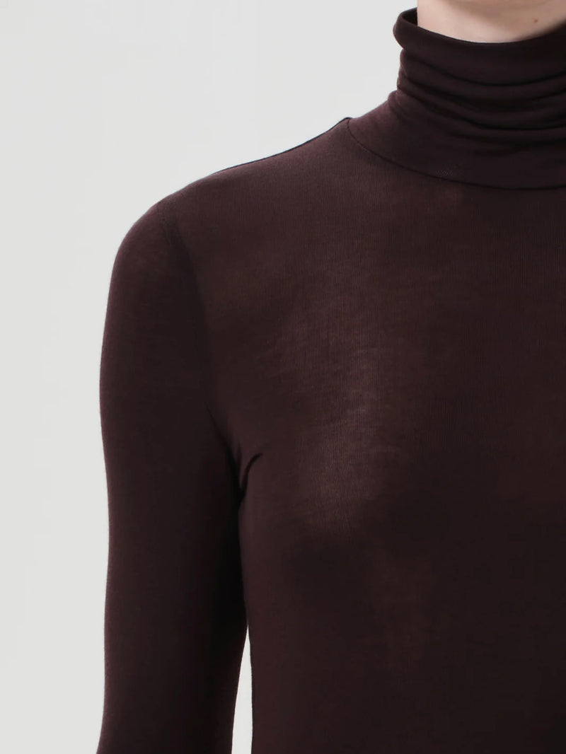 Pascale Turtleneck in Root