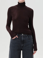Pascale Turtleneck in Root