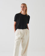Iconic Boyfriend T-Shirt in Black