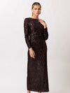 Chelsea Sequins Maxi Dress