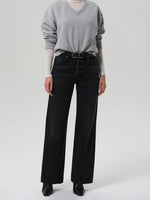 Annina High Rise Wide Leg 33" in Raine