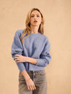 Wilfred Boxy Sweater in Blue Nova