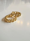 Chain Huggies in 14K Gold Plated