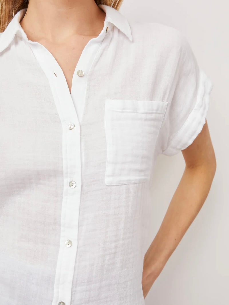 Whitney Short Sleeve Button Up