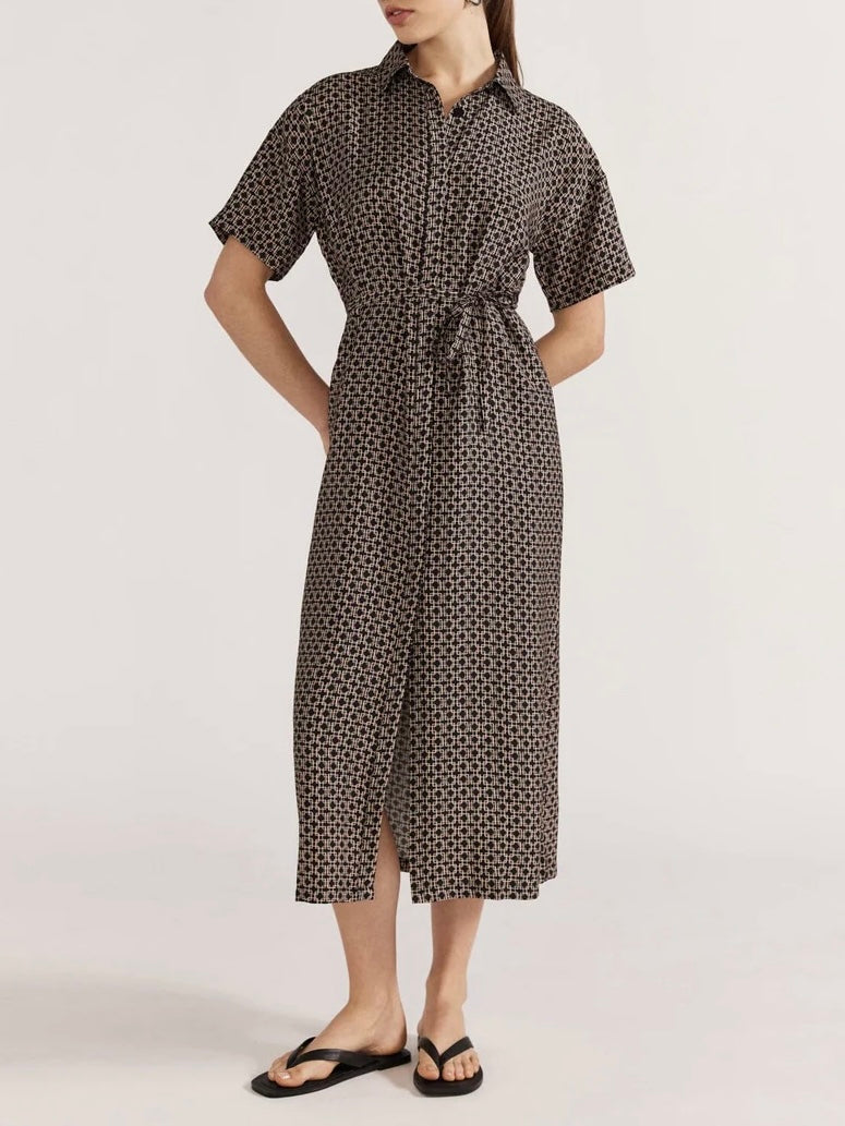 Della Midi Shirtdress