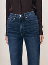 Karmine Refined Wide Leg in Dark Sea