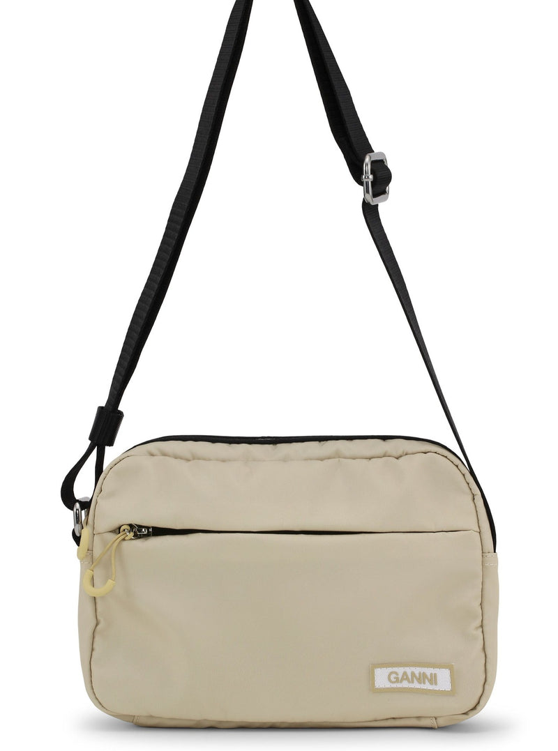 Recycled Tech Festival Bag in Pale Khaki
