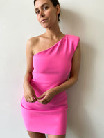 Kyra Dress in Shocking Pink