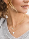 Reese Pearl Necklace in Gold