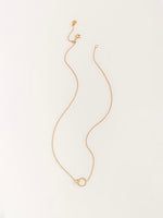 Wilshire Charm Necklace in Gold