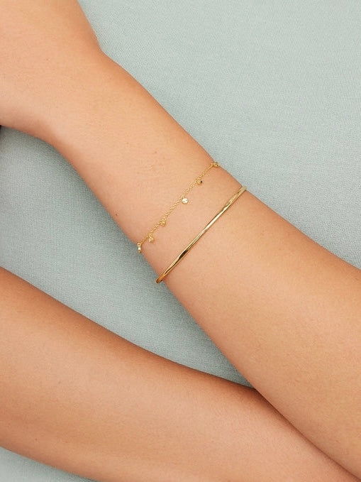 Chloe Mini Bracelet in Gold