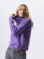 Emmett Turtleneck in Royal Iris