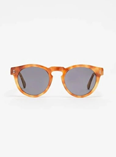 Leonard Sunglasses in Amber w/Grey Lenses