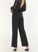 Daria Flared Trousers in Black