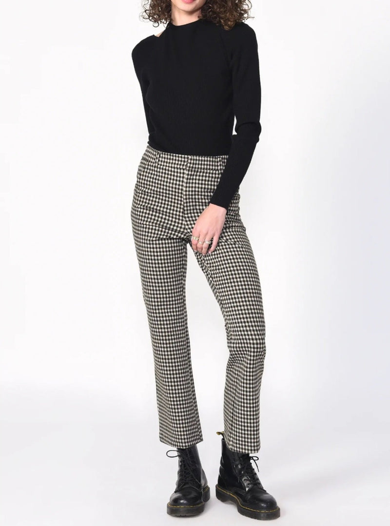 Philly Ponti Trousers in Black Check