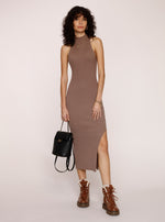 Curtis Dress in Taupe