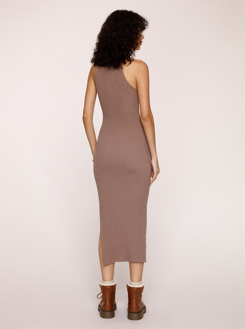Curtis Dress in Taupe